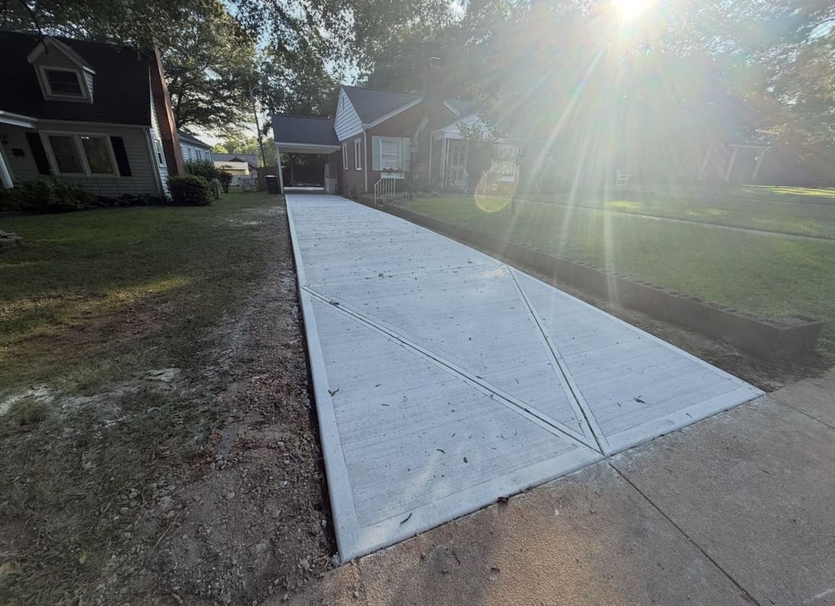 Premium Concrete Driveways services in Davidson, NC (Mecklenburg County) by Local Concrete Lake Norman — engineered mix design, structural reinforcement, free written estimate same day.