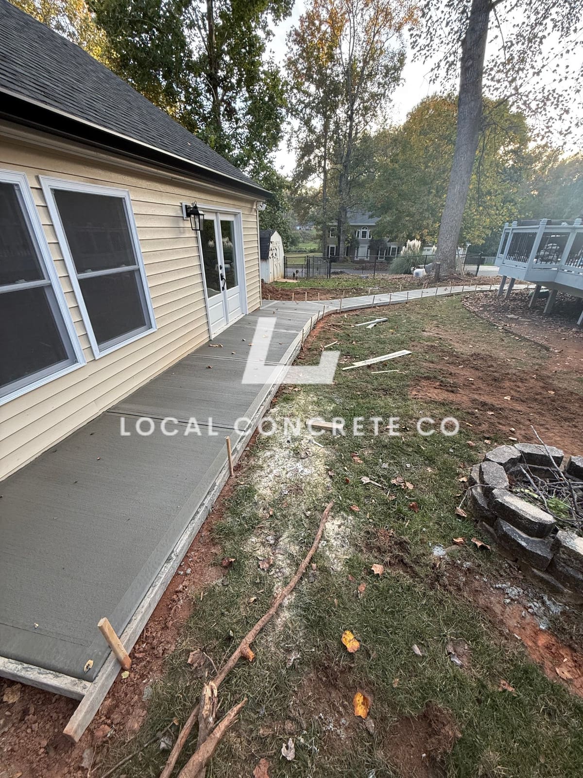 Premium Concrete Sidewalks services in Davidson, NC (Mecklenburg County) by Local Concrete Lake Norman — engineered mix design, structural reinforcement, free written estimate same day.