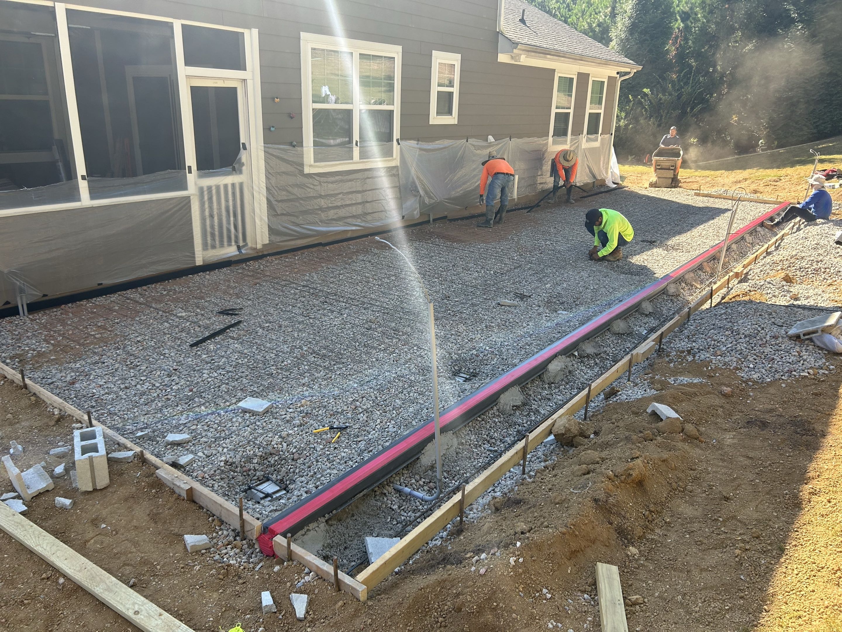 Step 07: Reinforcement — concrete project by Local Concrete Lake Norman
