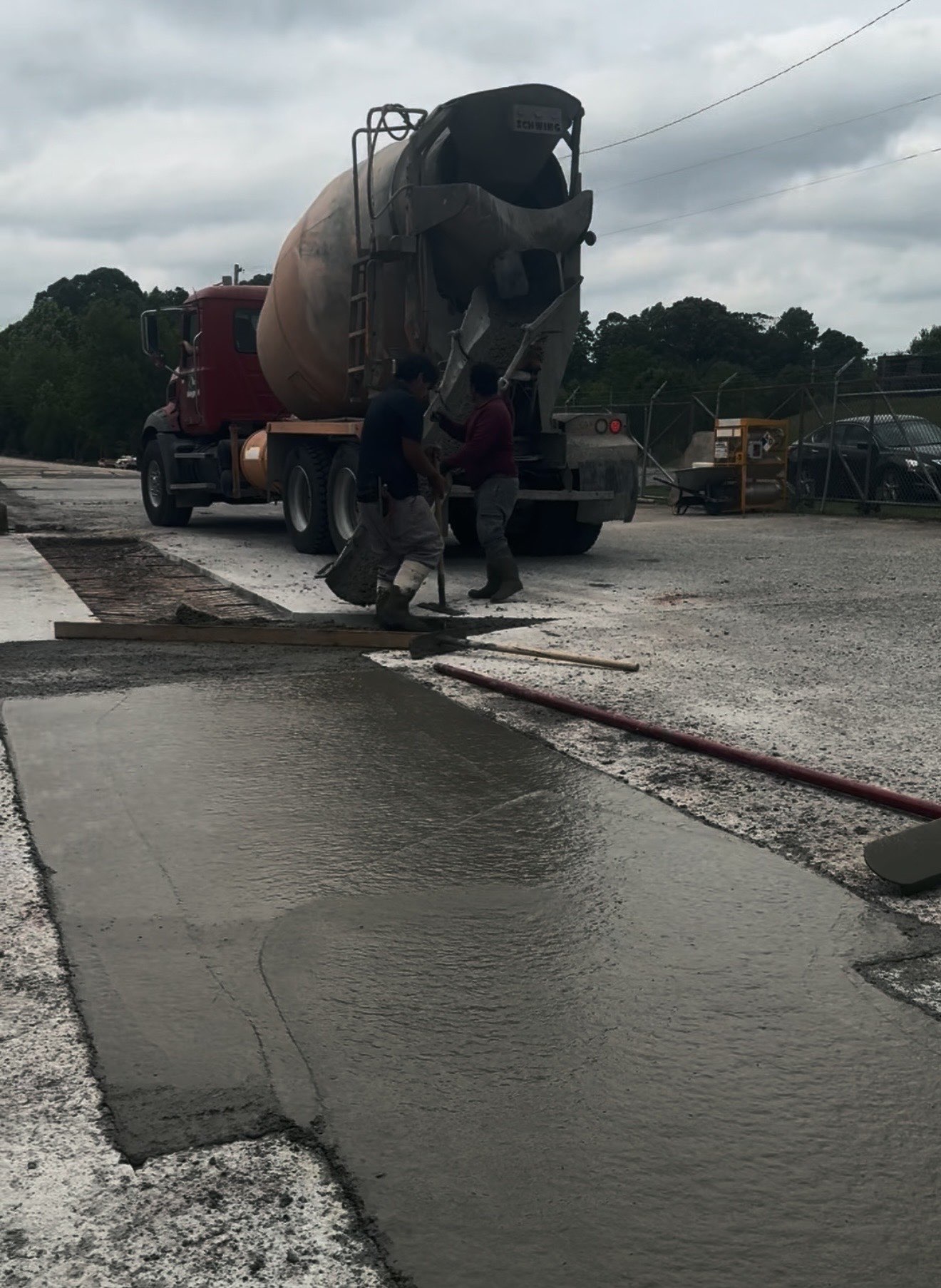 Step 10: Placement — concrete project by Local Concrete Lake Norman