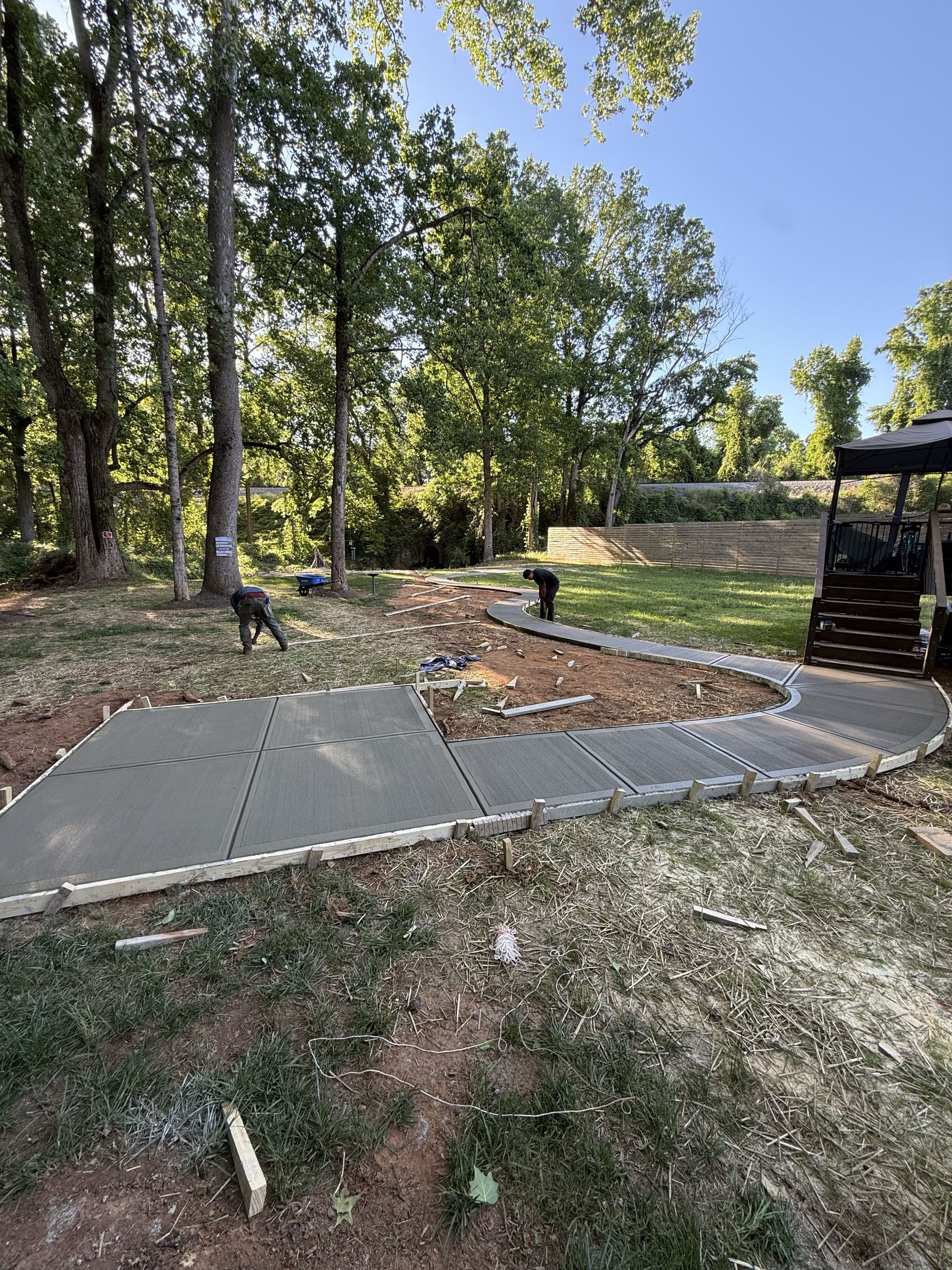 Step 15: Form Removal — concrete project by Local Concrete Lake Norman