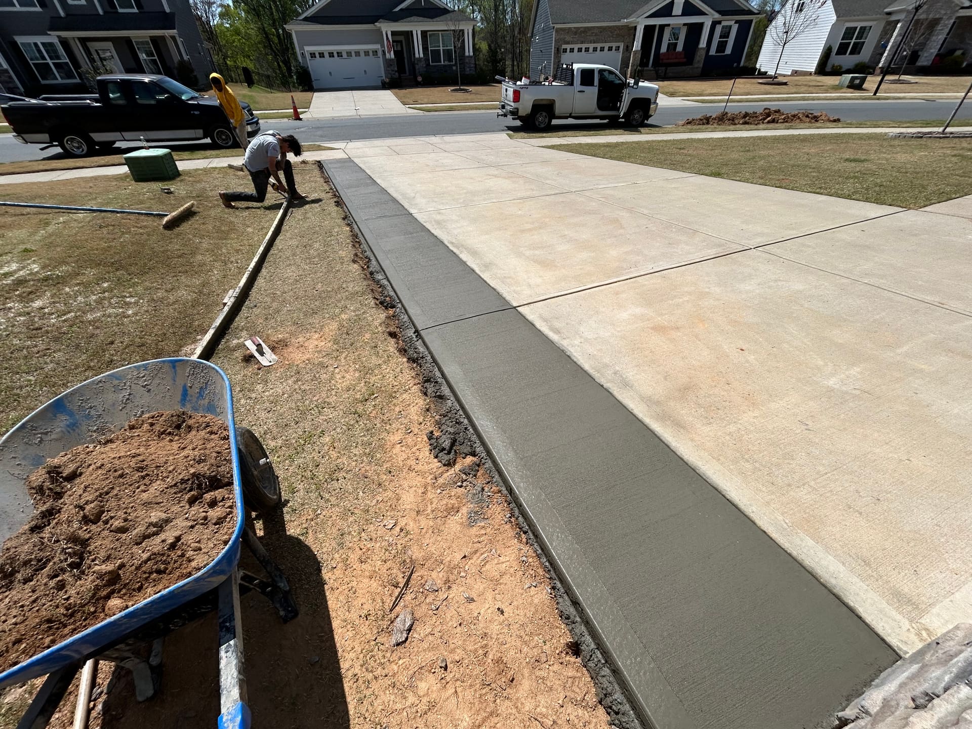 driveways project 14 — Local Concrete Lake Norman