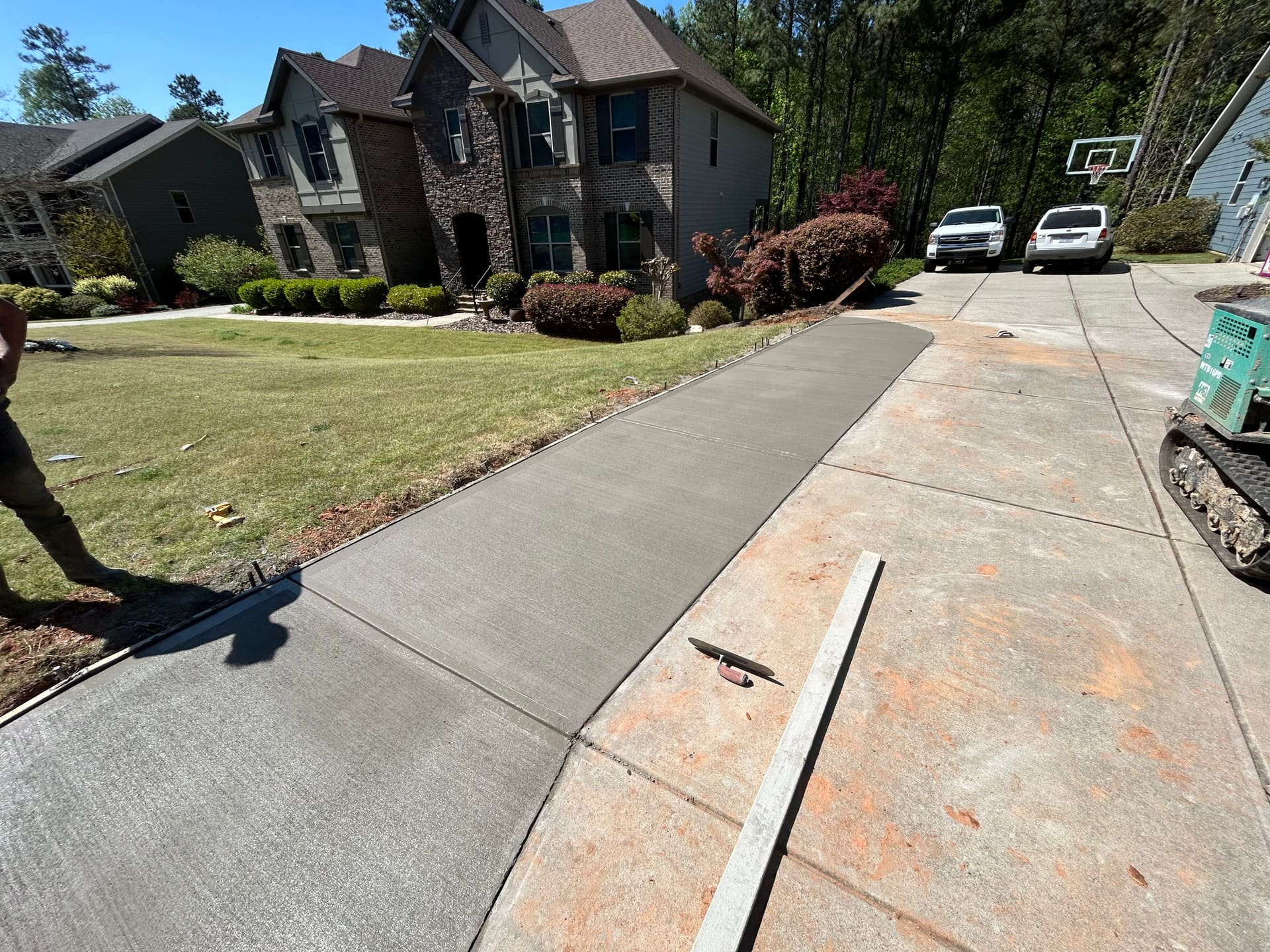 driveways project 15 — Local Concrete Lake Norman