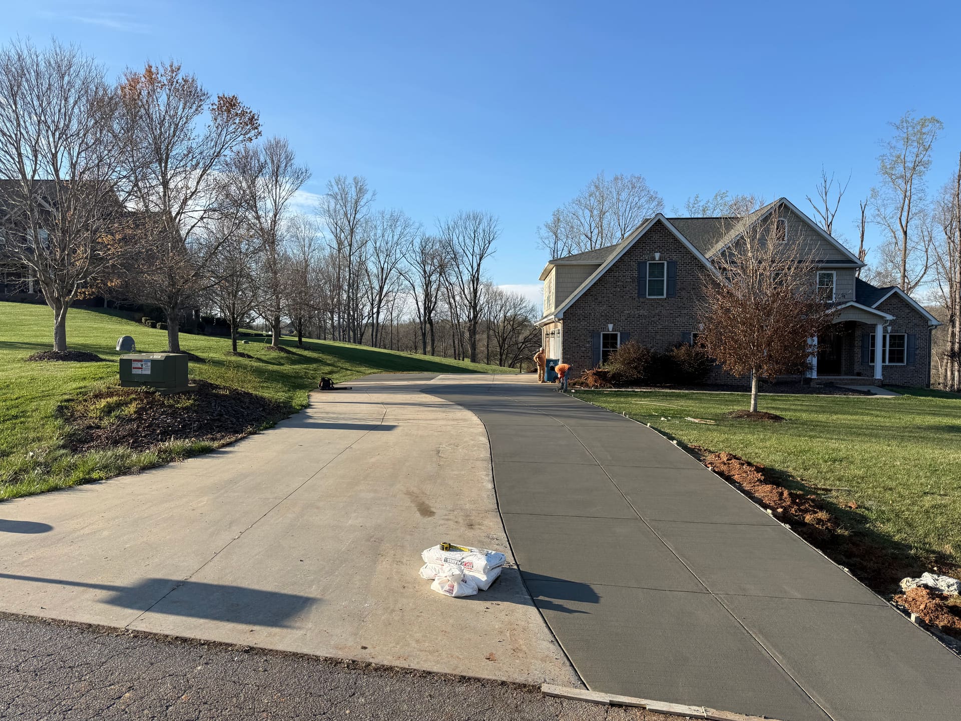 driveways project 4 — Local Concrete Lake Norman