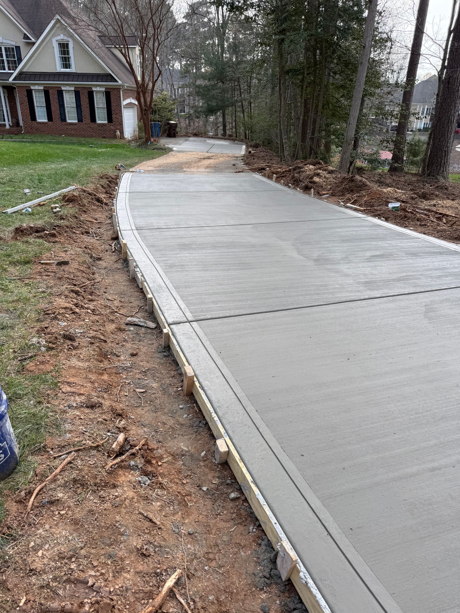 driveways project 5 — Local Concrete Lake Norman