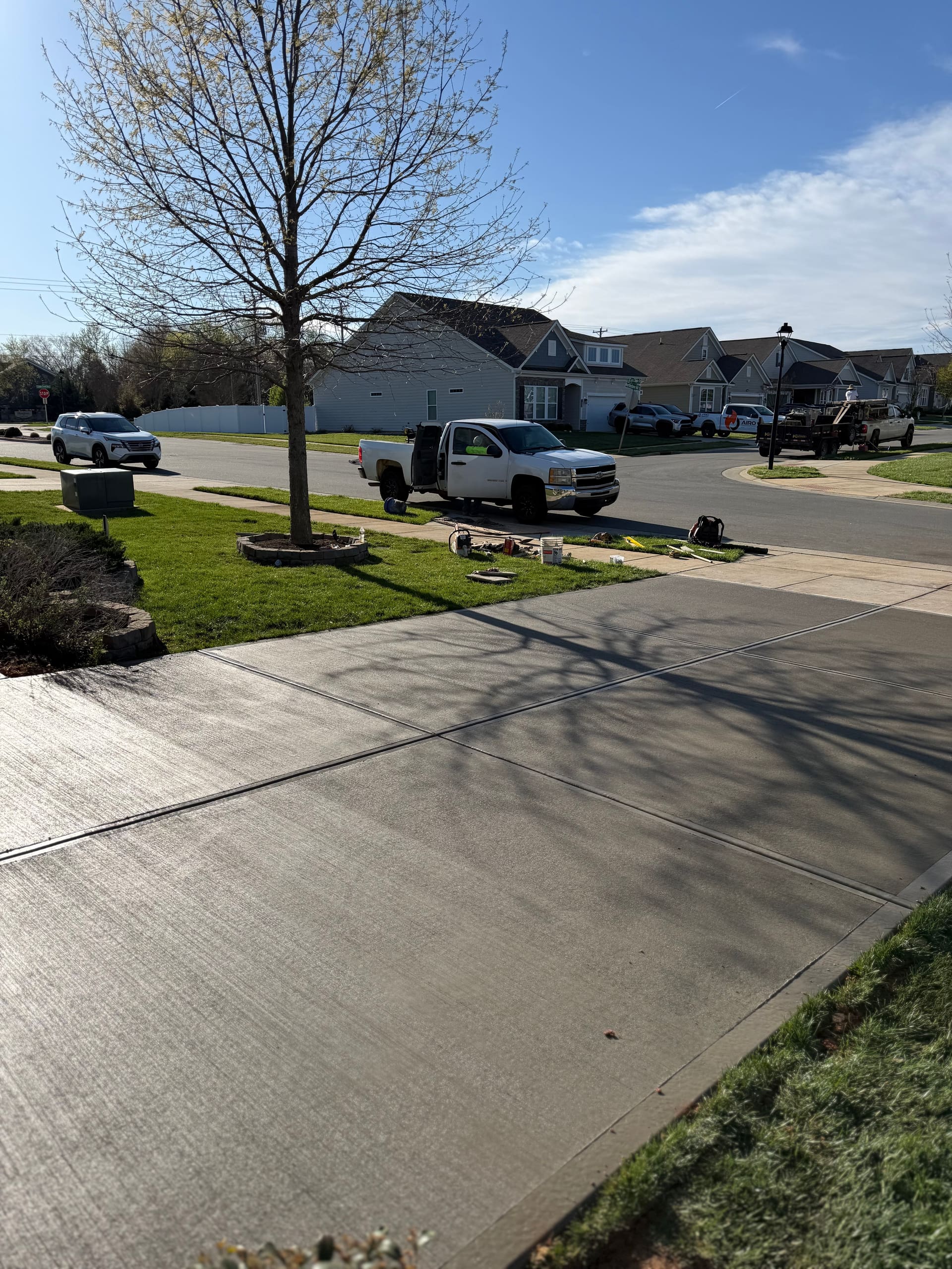 driveways project 6 — Local Concrete Lake Norman