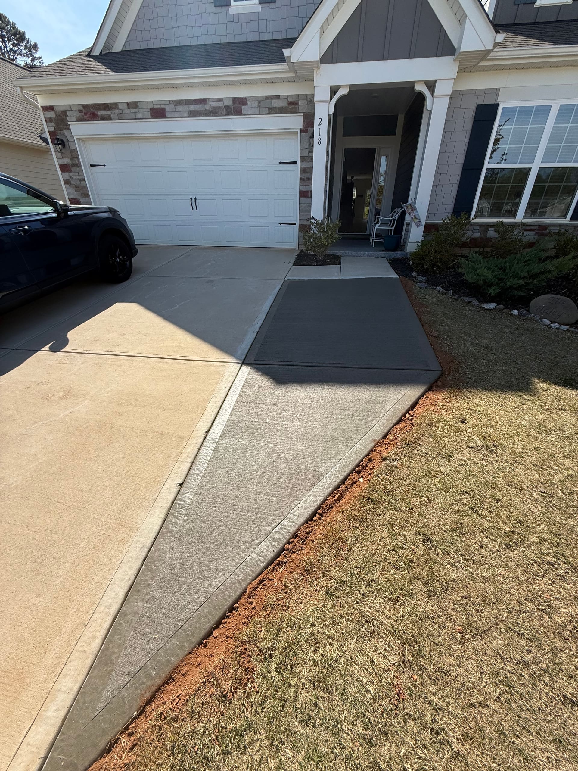 driveways project 16 — Local Concrete Lake Norman