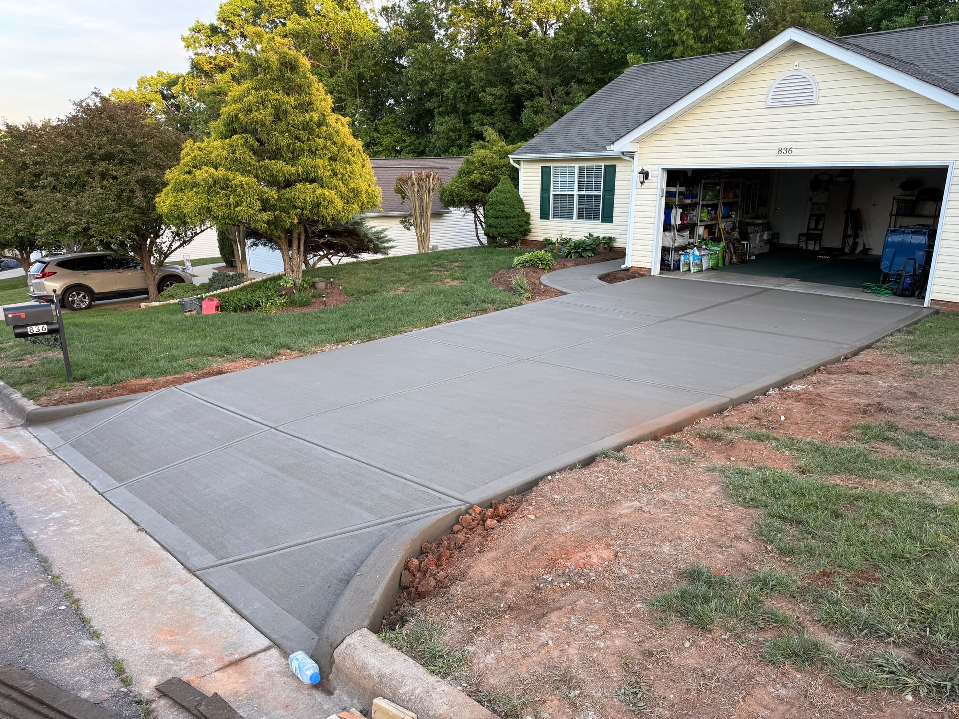 driveways project 17 — Local Concrete Lake Norman
