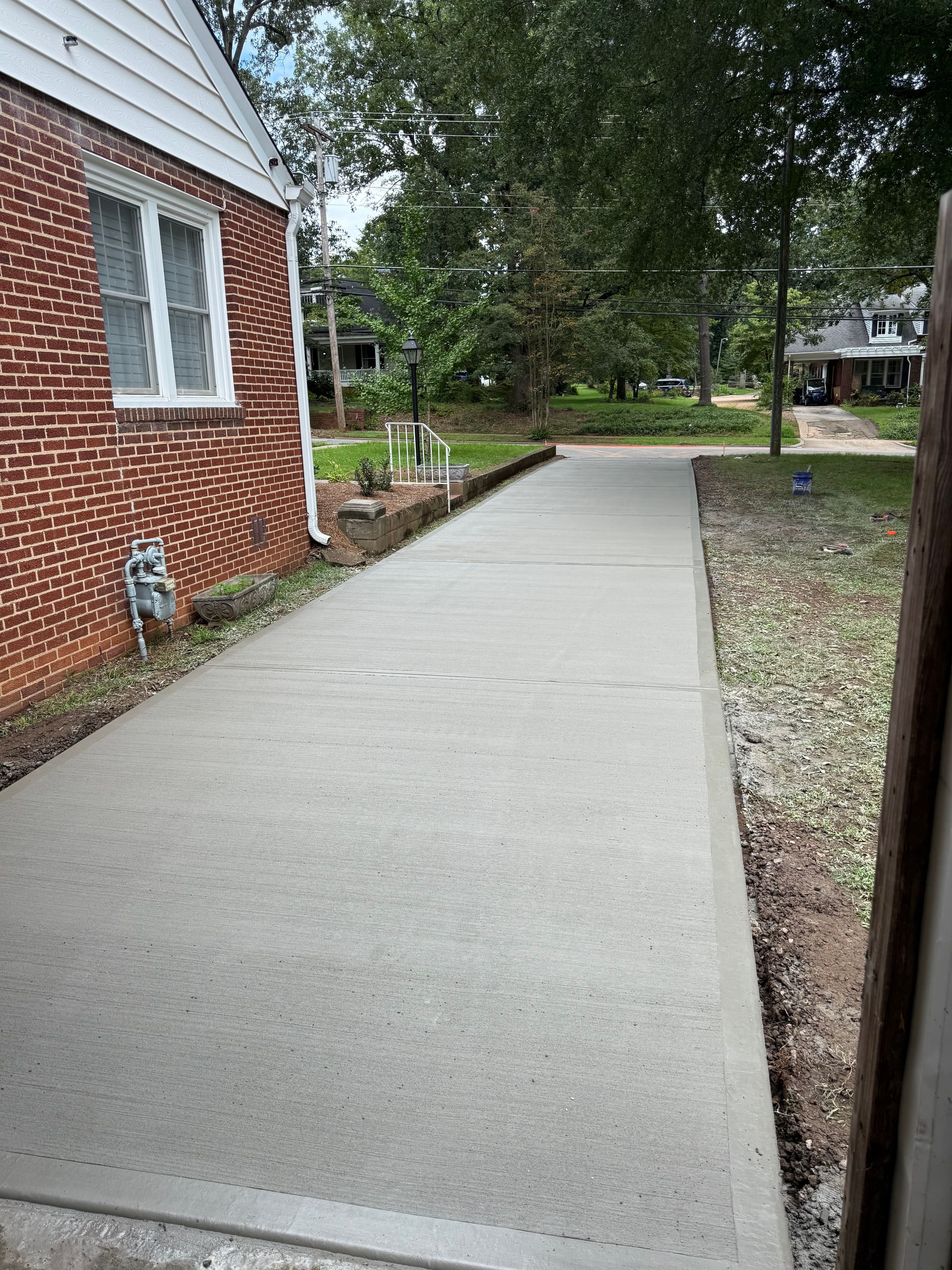 driveways project 8 — Local Concrete Lake Norman