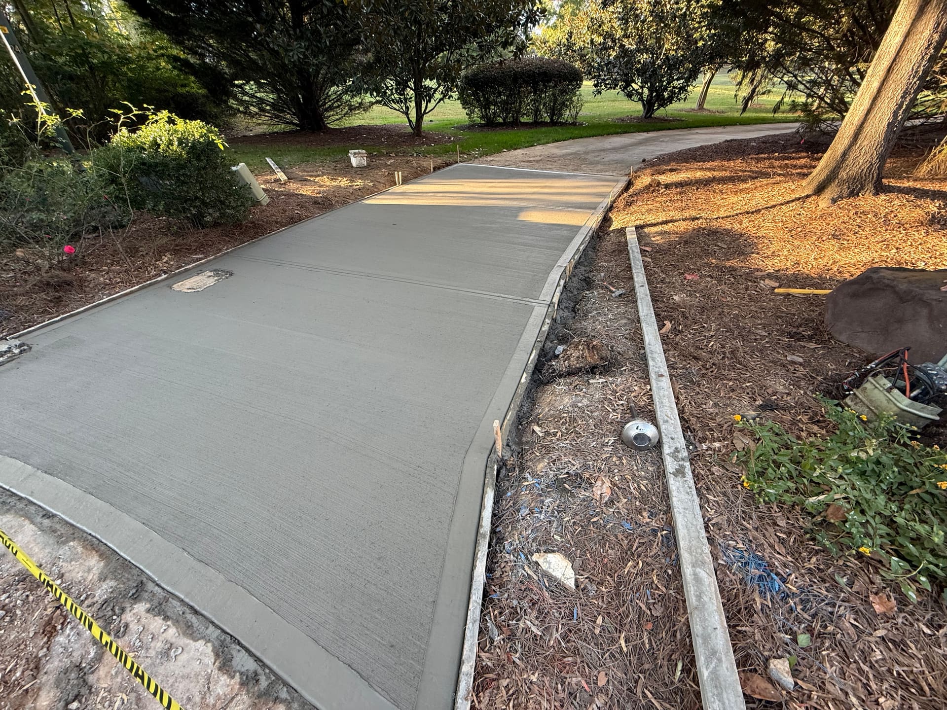 driveways project 21 — Local Concrete Lake Norman