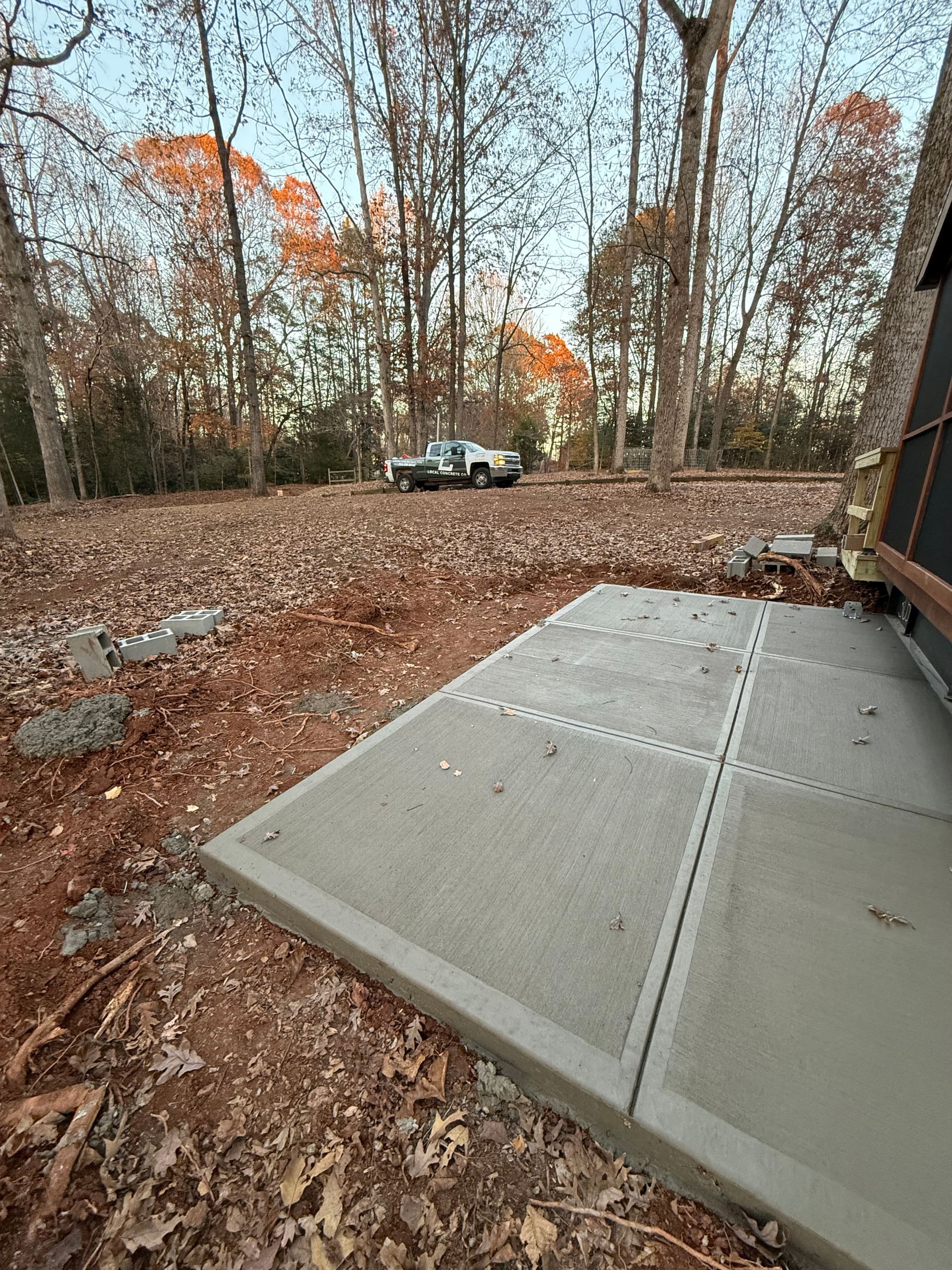 patios project 1 — Local Concrete Lake Norman