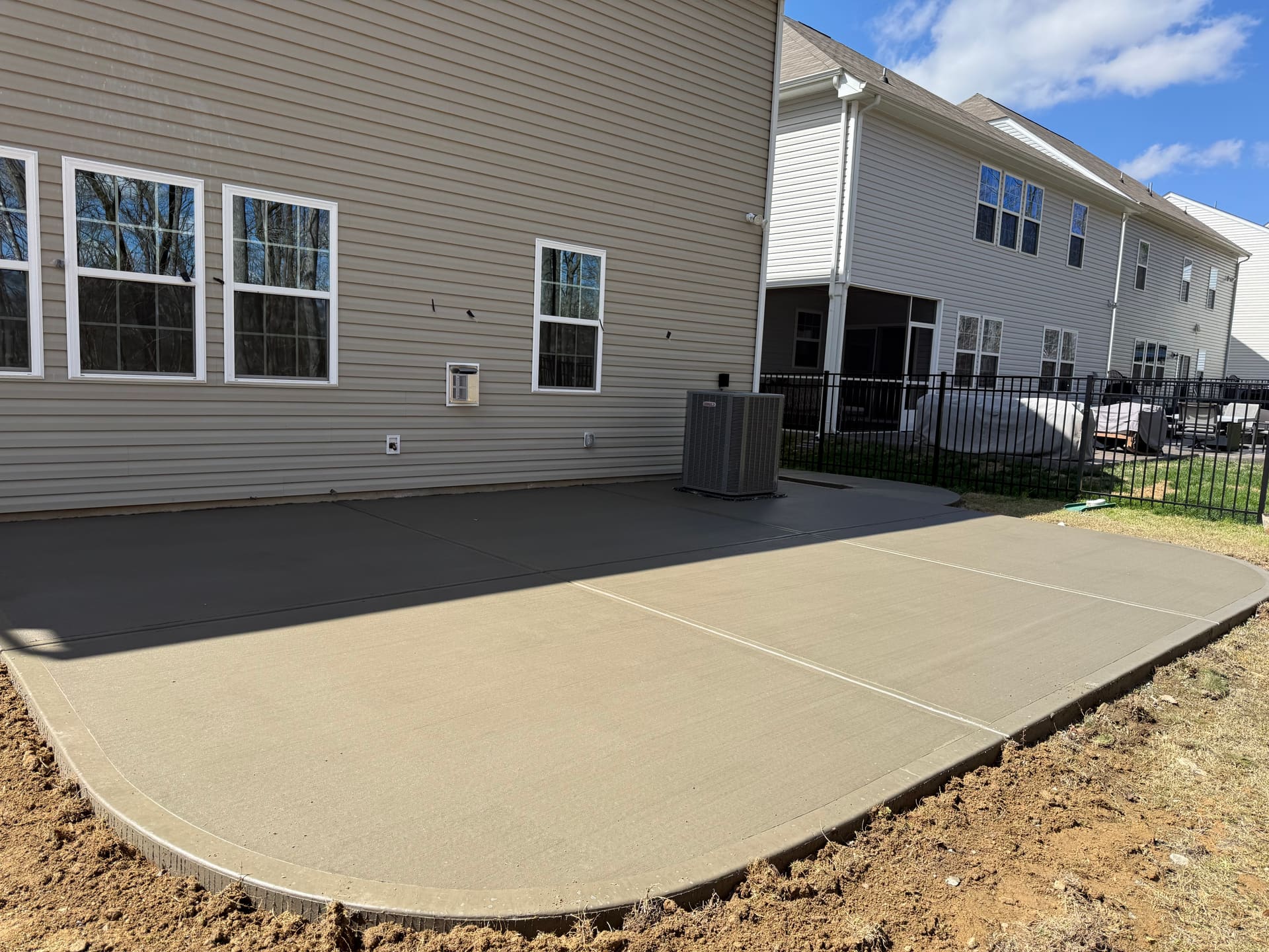 patios project 4 — Local Concrete Lake Norman