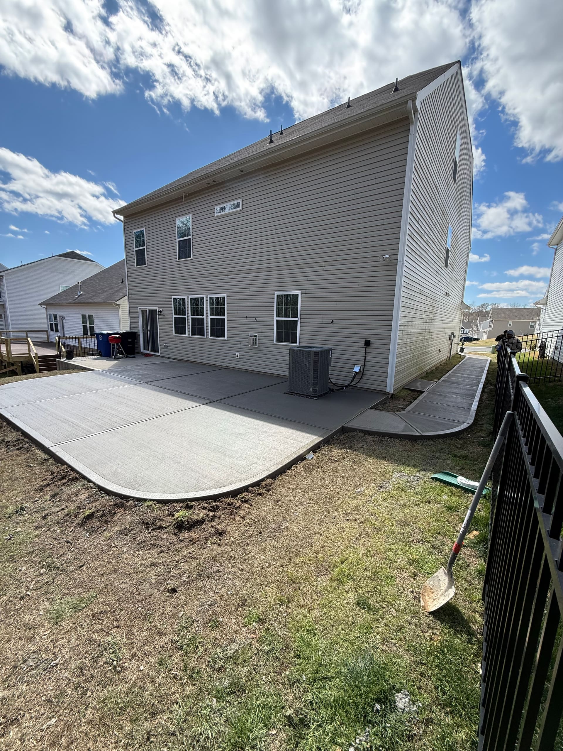 patios project 5 — Local Concrete Lake Norman