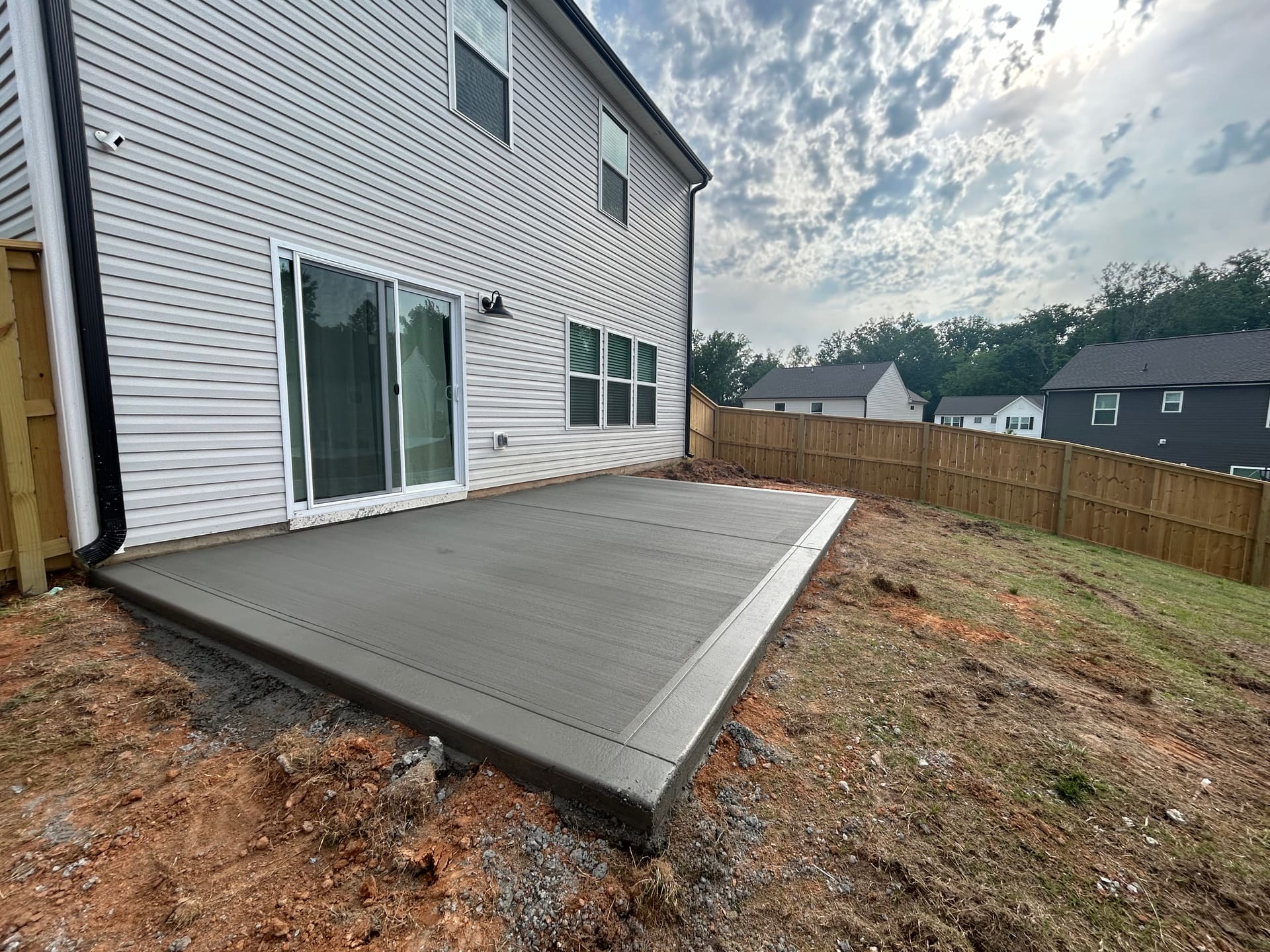 patios project 6 — Local Concrete Lake Norman