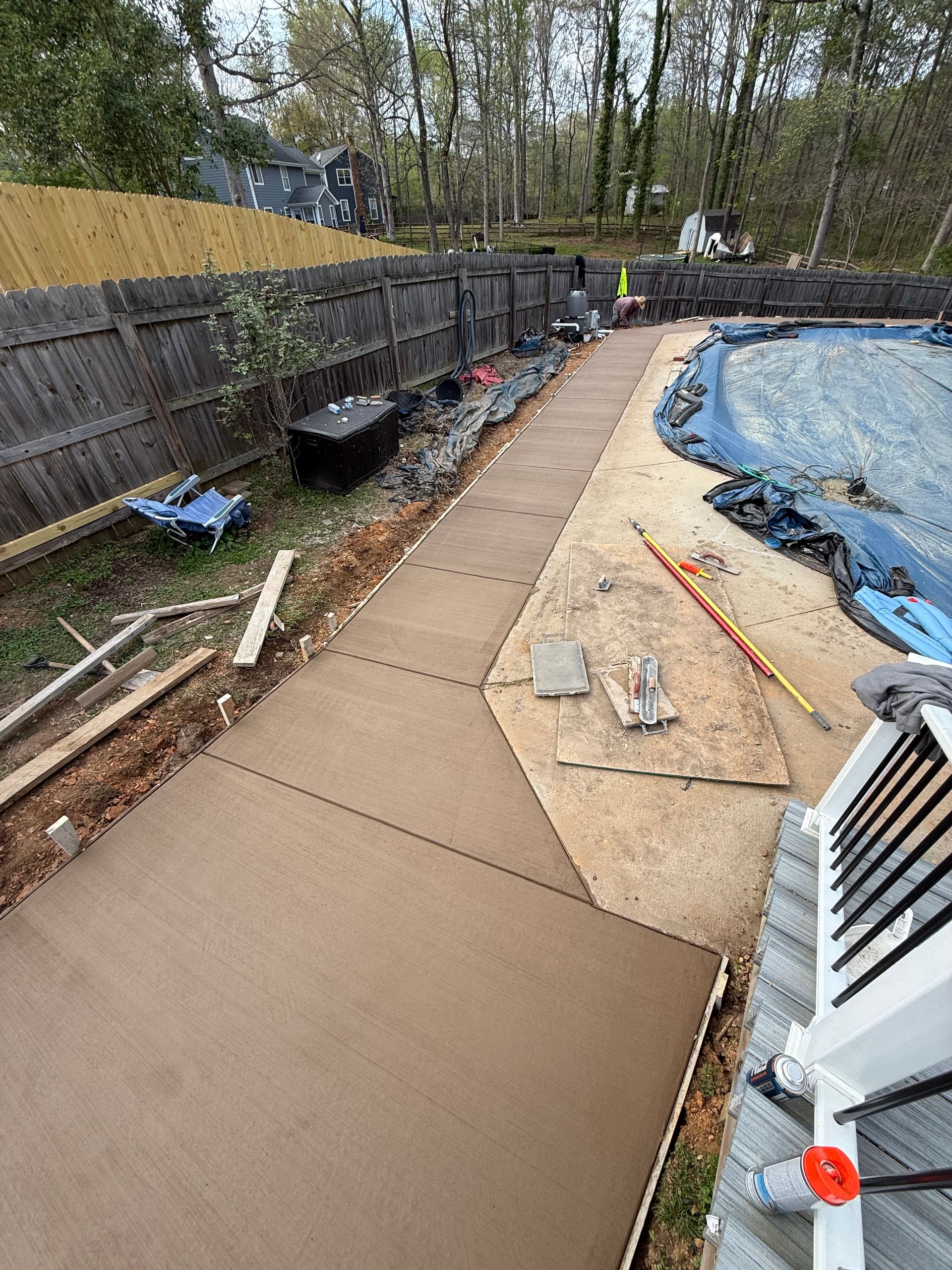 patios project 7 — Local Concrete Lake Norman