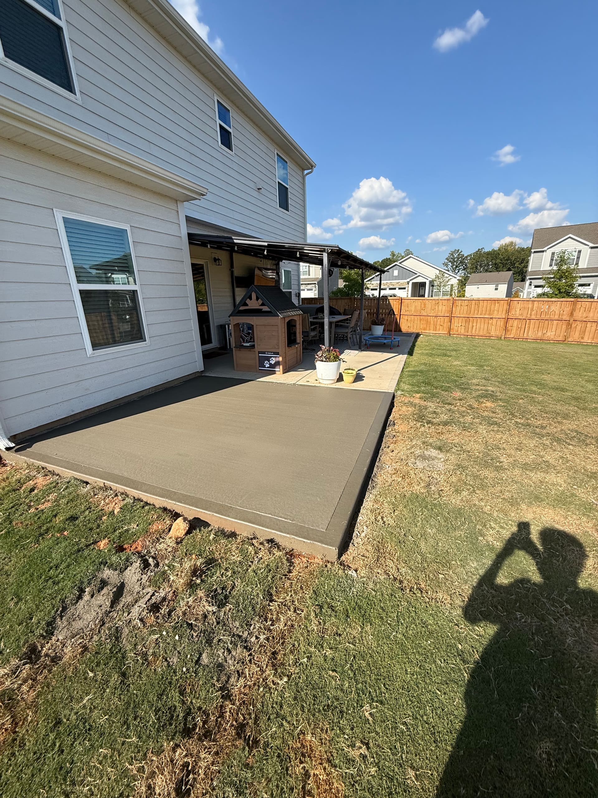 patios project 15 — Local Concrete Lake Norman