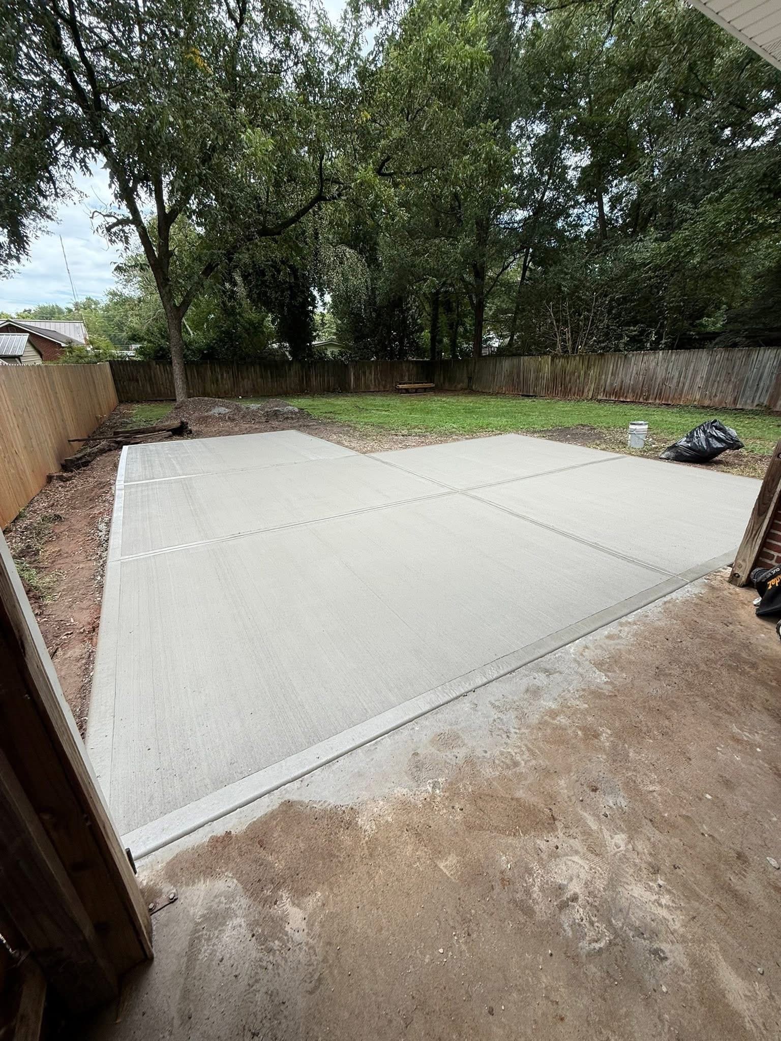 patios project 17 — Local Concrete Lake Norman