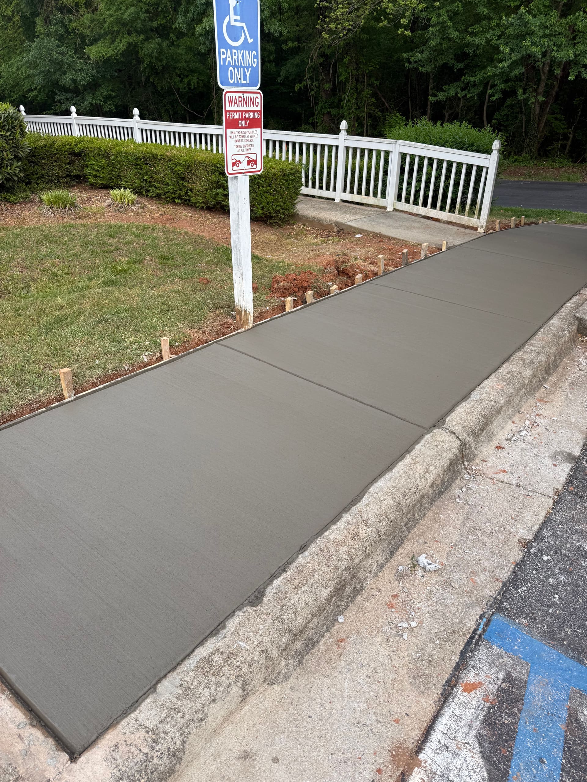sidewalks project 4 — Local Concrete Lake Norman