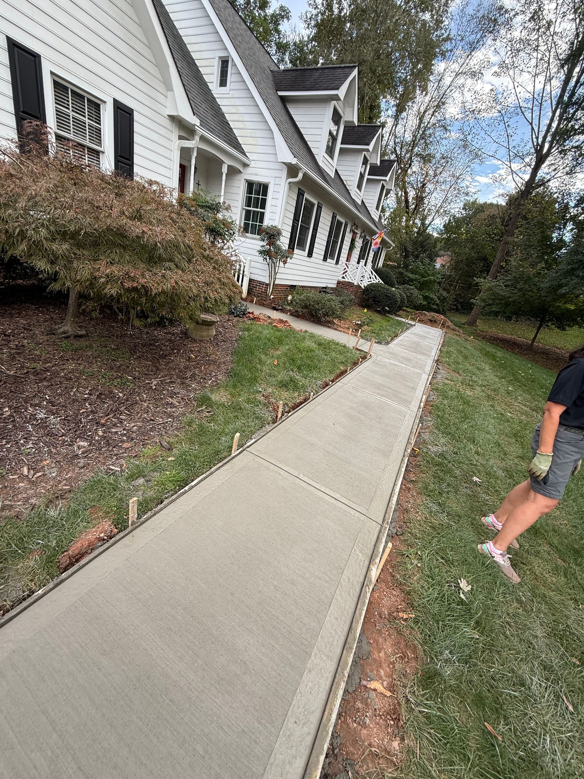 sidewalks project 11 — Local Concrete Lake Norman