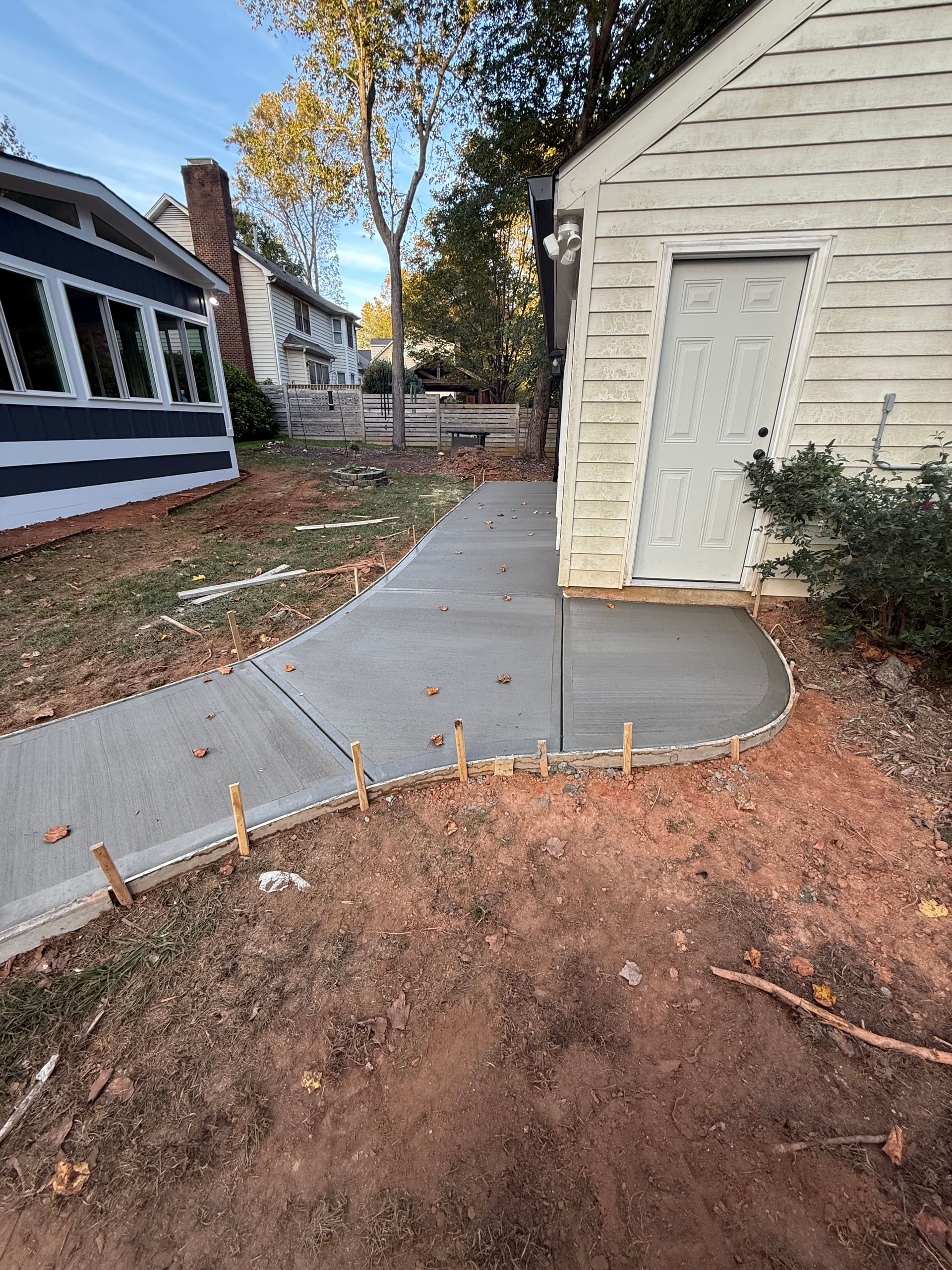 sidewalks project 13 — Local Concrete Lake Norman