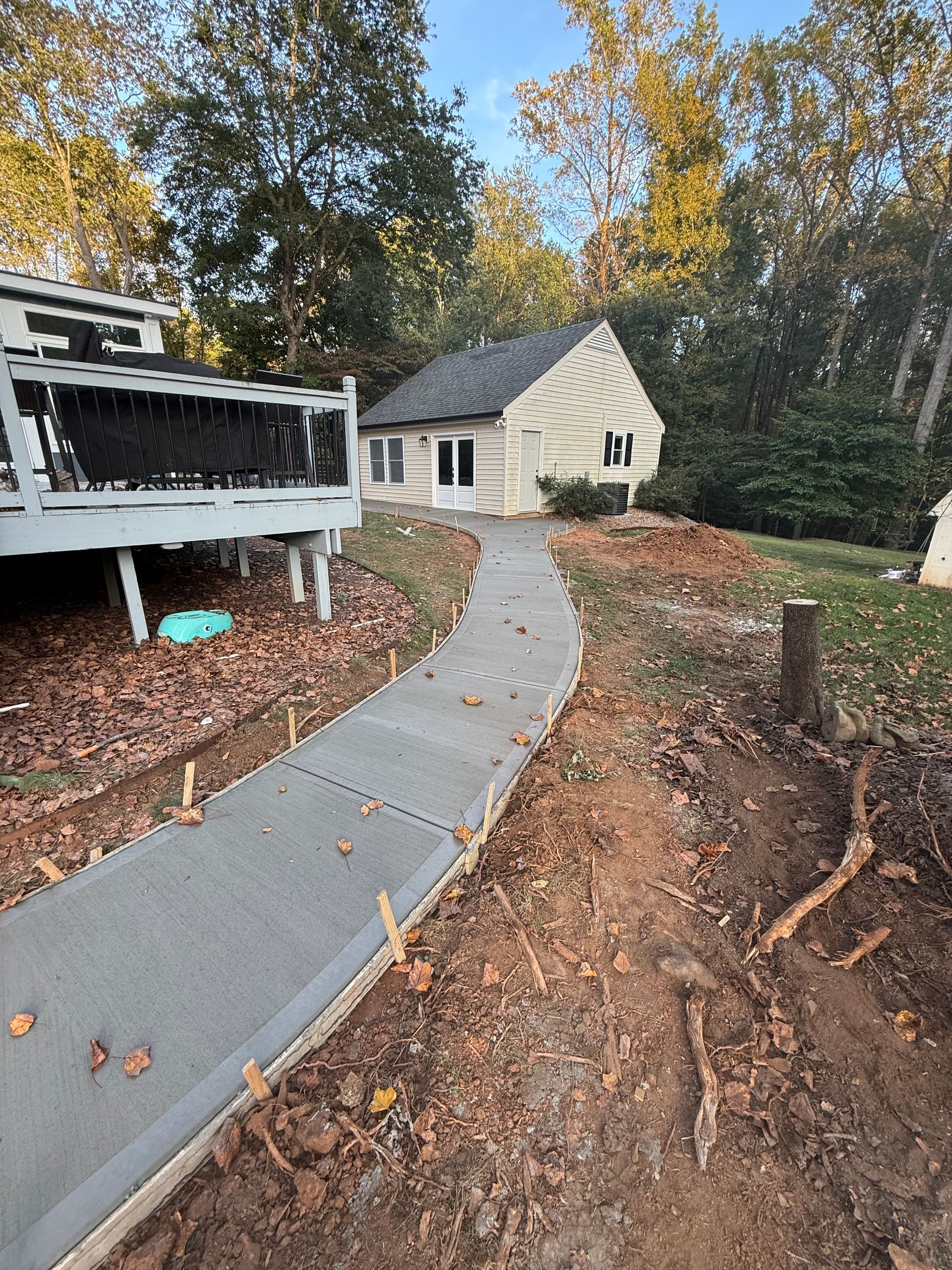 sidewalks project 14 — Local Concrete Lake Norman