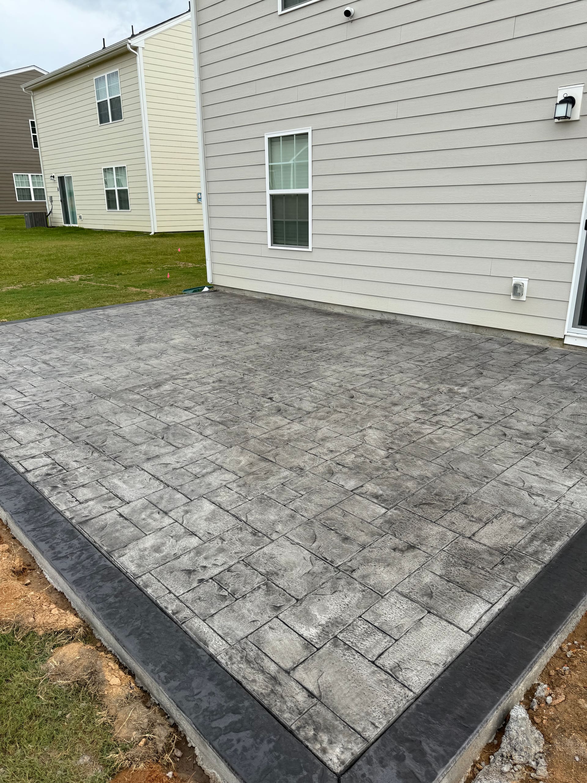 stamped concrete project 3 — Local Concrete Lake Norman
